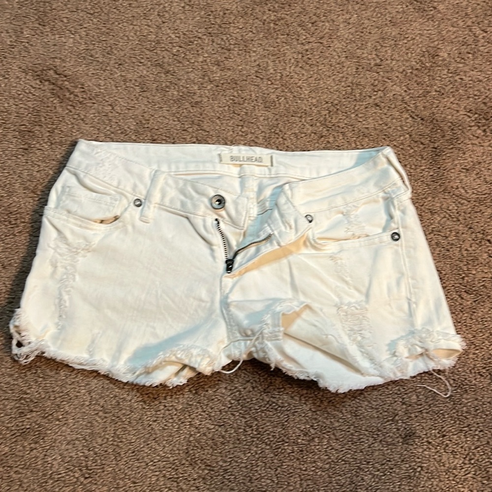 denim shorts like new condition, size 1